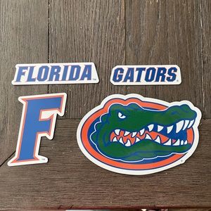 Florida Gators Decal Magnets - 4pc